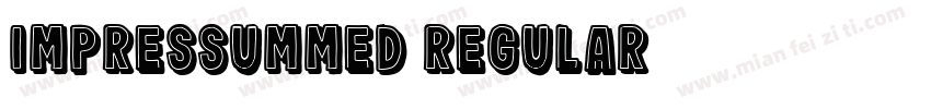 ImpressumMed Regular字体转换